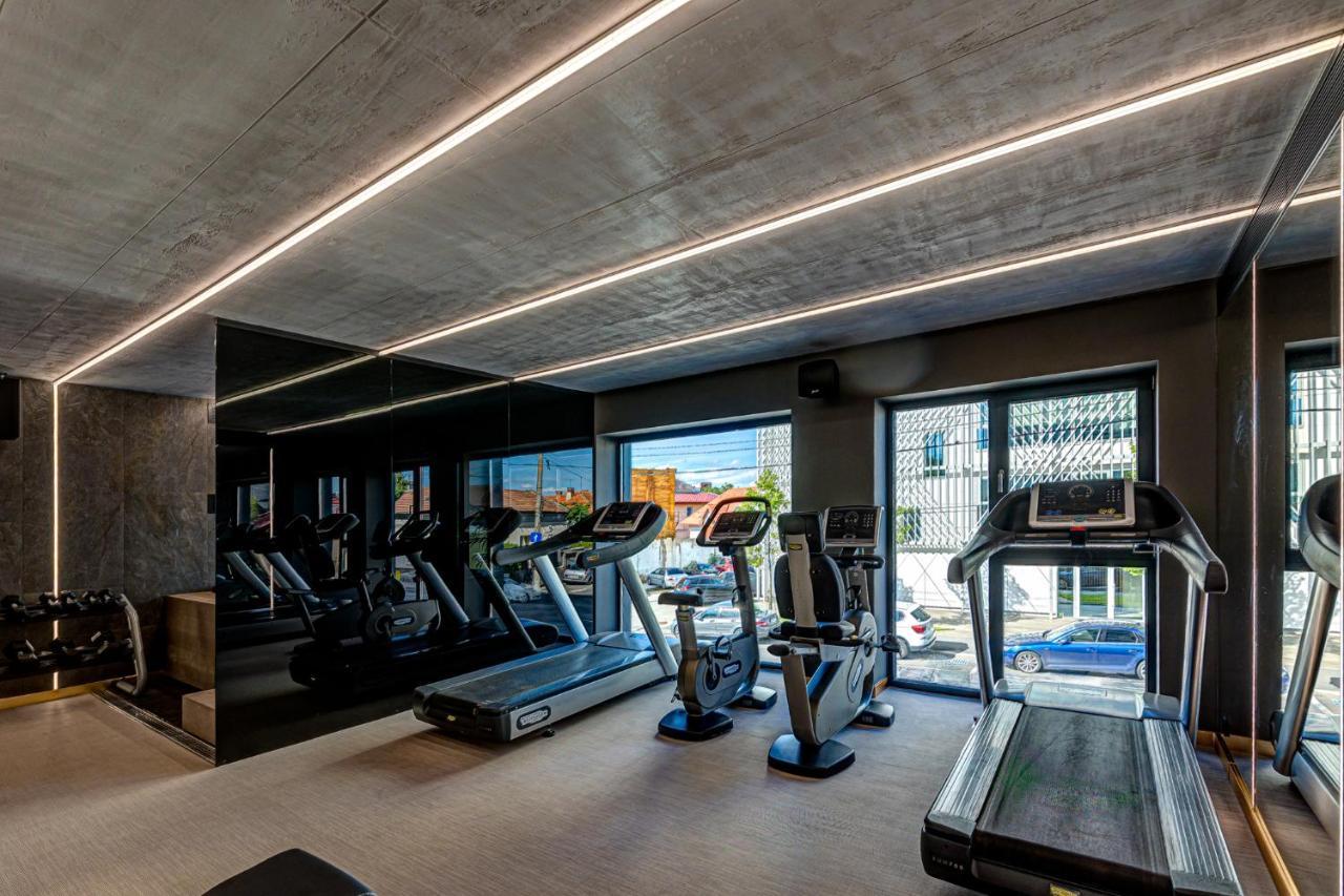 Hotel Vibre Cluj-Napoca Exterior foto The gym at the hotel